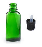 Green Glass Bottles - ekoface