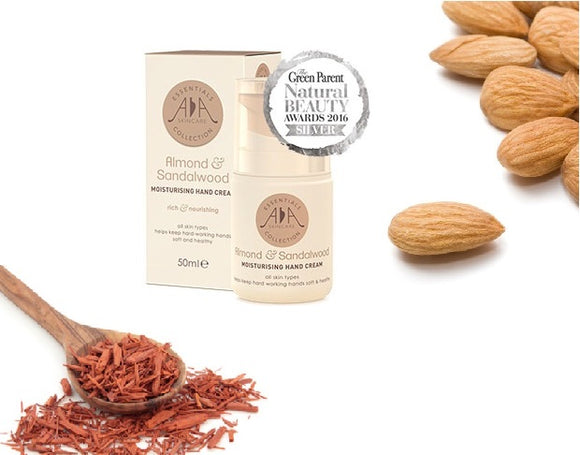Almond & Sandalwood Hand Cream 50ml - ekoface