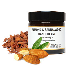 Almond & Sandalwood Hand Cream 60ml - ekoface