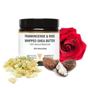 Whipped Frankincense and Rose Shea Butter 120ml - ekoface
